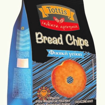 Tottis Bread Chips Φυσική 80gr