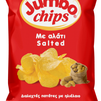 Jumbo Chips Με Αλάτι 50gr