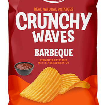 Jumbo Chips Crunchy Κυματιστά Με Barbeque 90gr