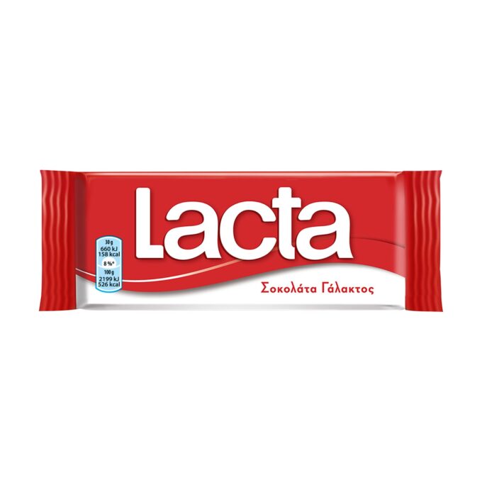 Σοκολάτα Lacta Γάλακτος 4x30gr