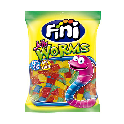 Fini Ζελεδάκια 80-100gr 12τμχ Fizzy Worms