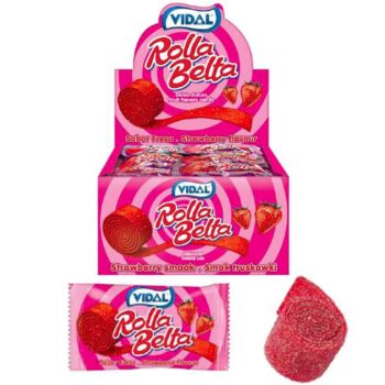 Vidal Rolla Belta Φράουλα 20gr 24τμχ