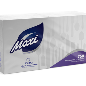 Χαρτοπετσέτες Εστιατορίου Maxi 23x24 750τεμ